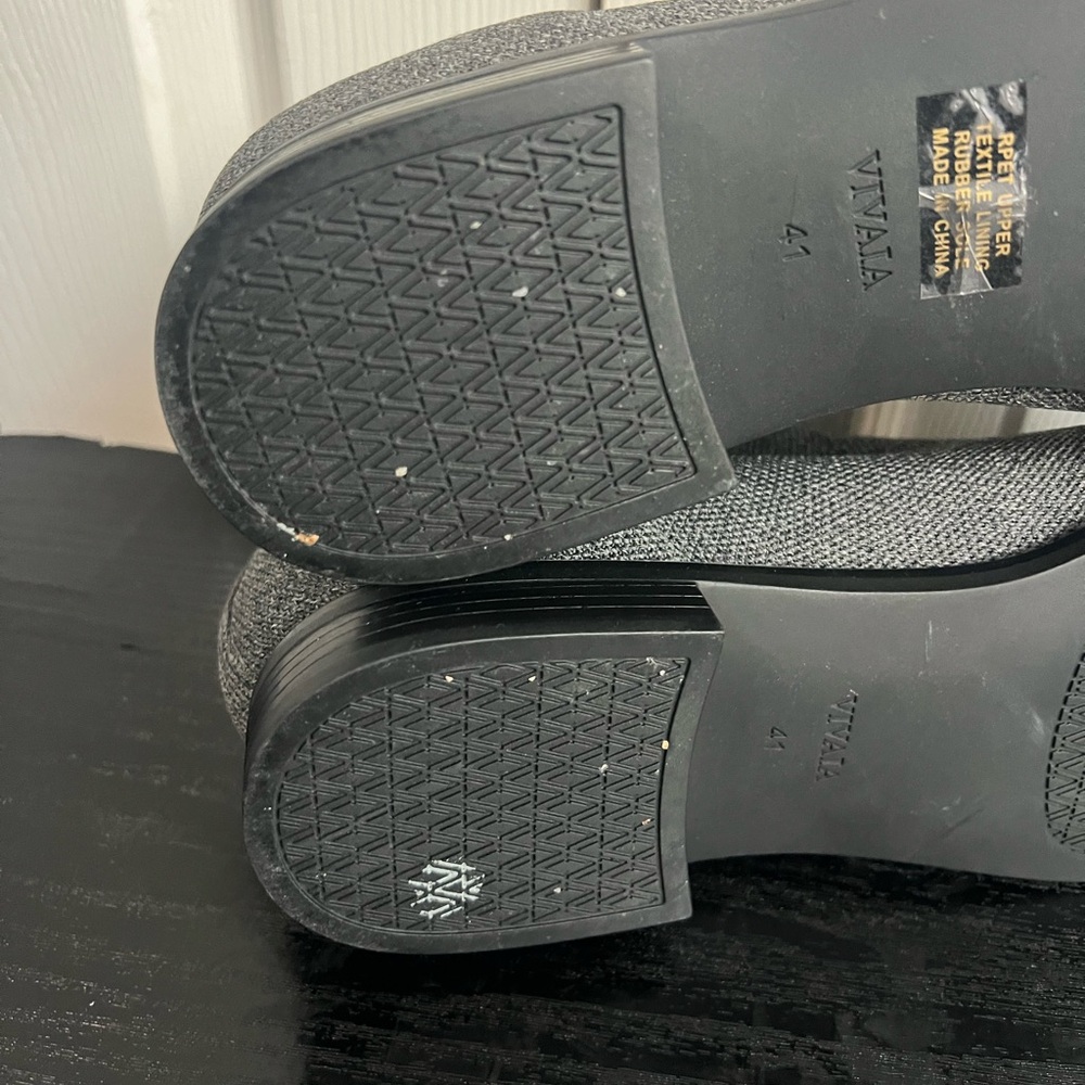 Vivaia Ryan Slip-On Square-Toe Ankle Chelsea Boots US 10 EU 41 Gray Everyday - Picture 9 of 13